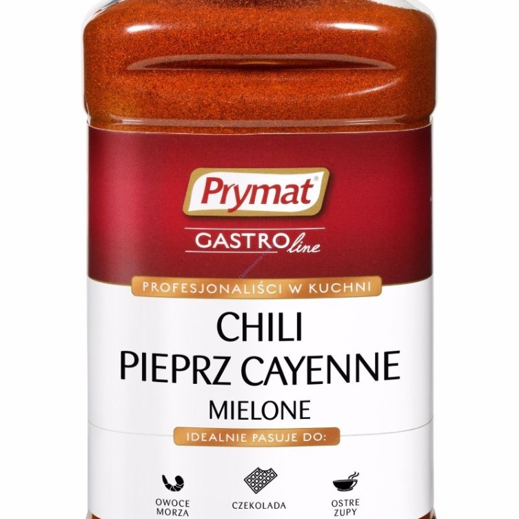 Chili - pieprz cayenne 720g Catering PET Prymat